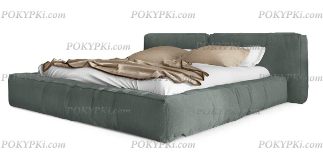 Кровать Латона с мягкой спинкой Кровать Латона с мягкой спинкой