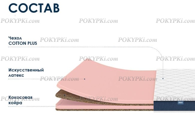 Матрас Dimax Практик Медиум Лайт в9 Матрас Dimax Практик Медиум Лайт в9