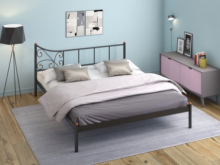 Металлическая  кровать Лилия Металлическая  кровать Лилия