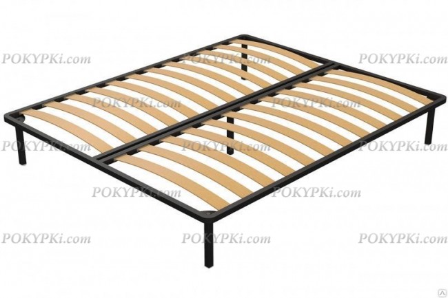 Интерьерная кровать Митра-Ортопедическое основание рама Конго, без ящика Интерьерная кровать Митра-Ортопедическое основание рама Конго, без ящика