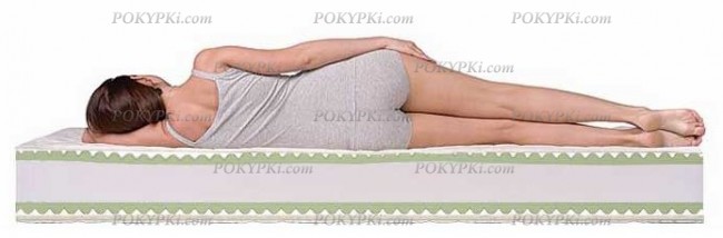 Среднежесткий матрас с массажным эффектом Среднежесткий матрас с массажным эффектом