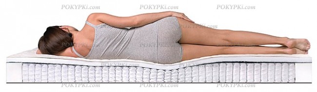 Среднежесткий матрас Dreamline Eco Holl S-1000