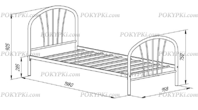 Кровать Эвора Кровать Эвора