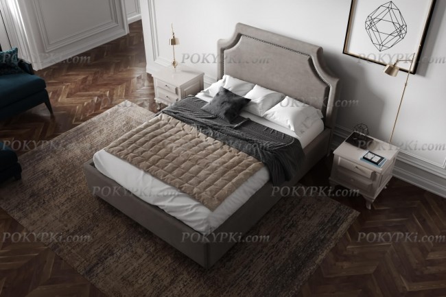 Кровать Кэрри с мягкой спинкой Кровать Кэрри с мягкой спинкой