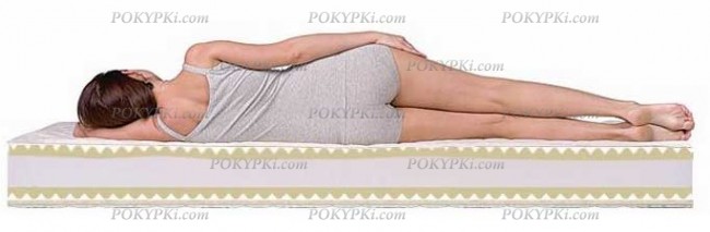 Среднежесткий матрас с массажным эффектом Среднежесткий матрас с массажным эффектом