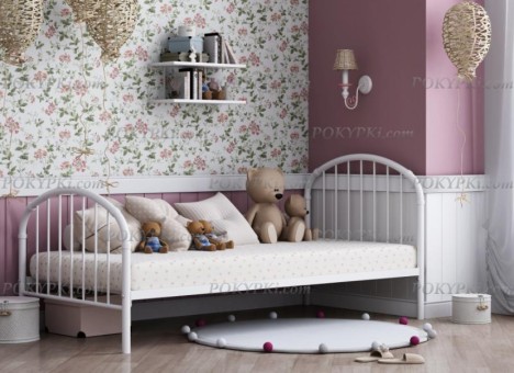 Металлическая кровать Эвора 1 Металлическая кровать Эвора 1