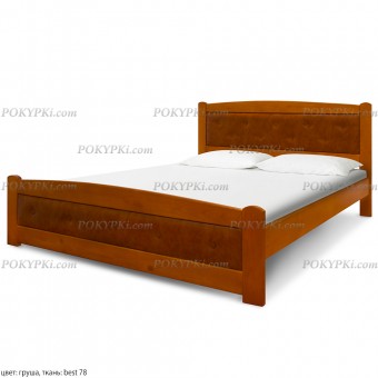 Кровать Березка в коже Кровать Березка в коже