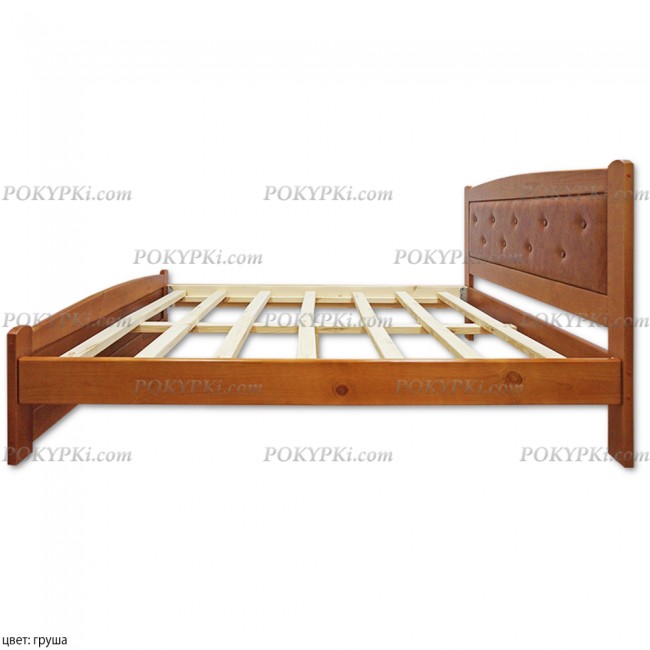 Кровать Березка в коже Кровать Березка в коже