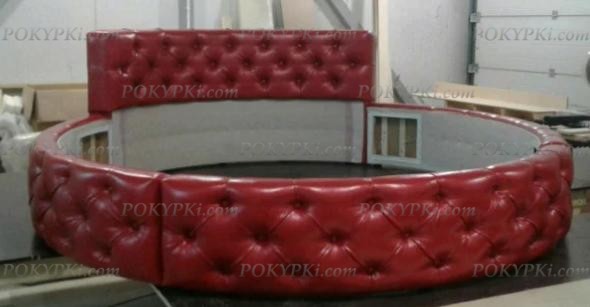 Круглая кровать Аркада с ящиком Круглая кровать Аркада с ящиком