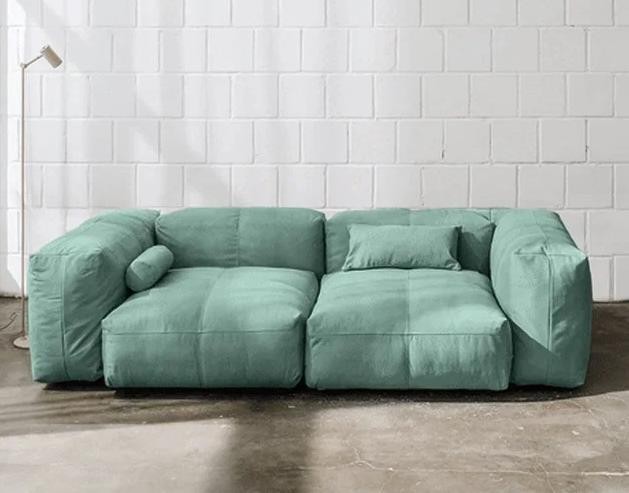 Модульный диван Фиджи 2-х секционный большой и глубокий