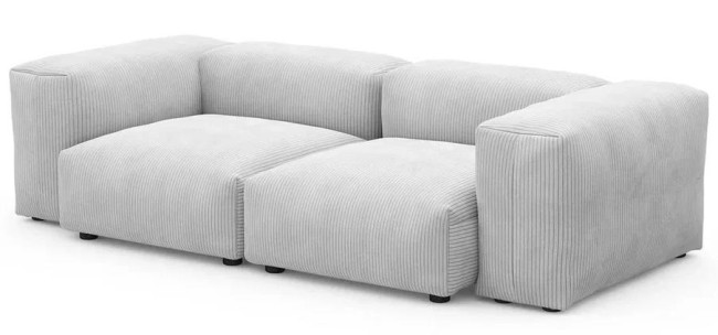 Модульный диван Фиджи 2-х секционный большой и глубокий