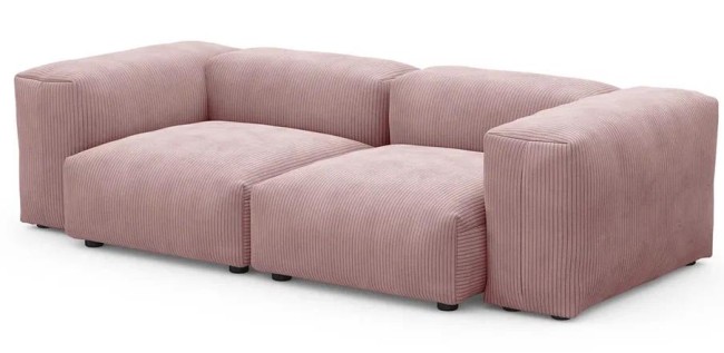 Модульный диван Фиджи 2-х секционный большой и глубокий