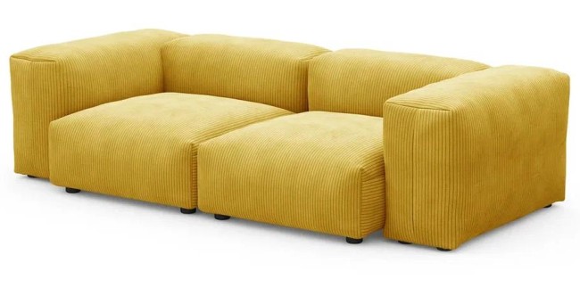 Модульный диван Фиджи 2-х секционный большой и глубокий