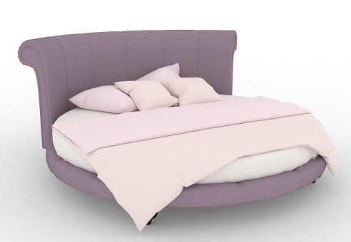 Круглая двуспальная кровать Сью Круглая двуспальная кровать Сью