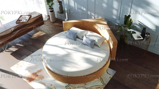 Круглая кровать Жасмин