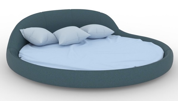 Круглая двуспальная кровать Эшли Круглая двуспальная кровать Эшли