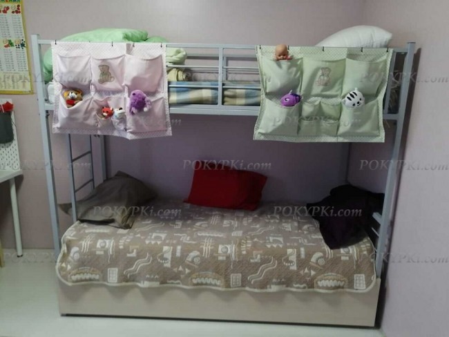 Двухъярусная кровать-трансформер с нырком