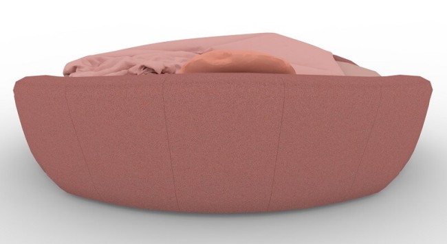 Круглая двуспальная кровать Шарлотта Круглая двуспальная кровать Шарлотта