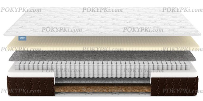 Матрас Dimax Мега Софт Хард Матрас Dimax Мега Софт Хард