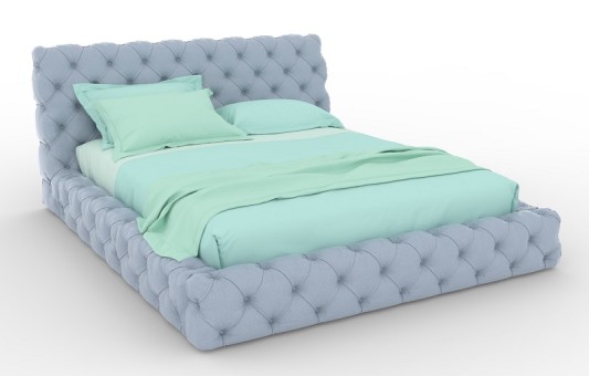 Кровать с мягкой спинкой Дюпон Кровать с мягкой спинкой Дюпон