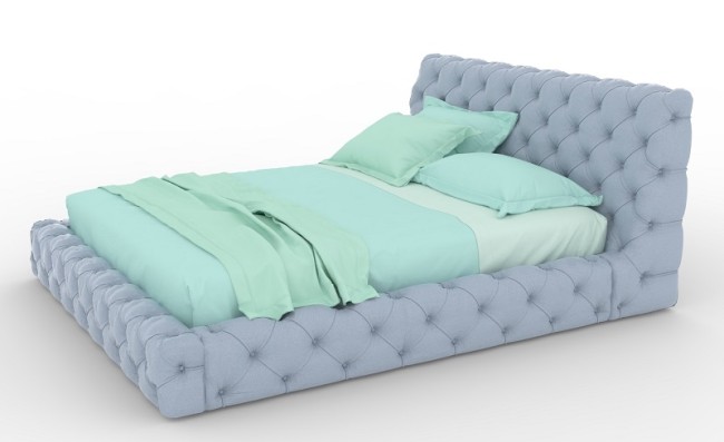 Кровать с мягкой спинкой Дюпон Кровать с мягкой спинкой Дюпон