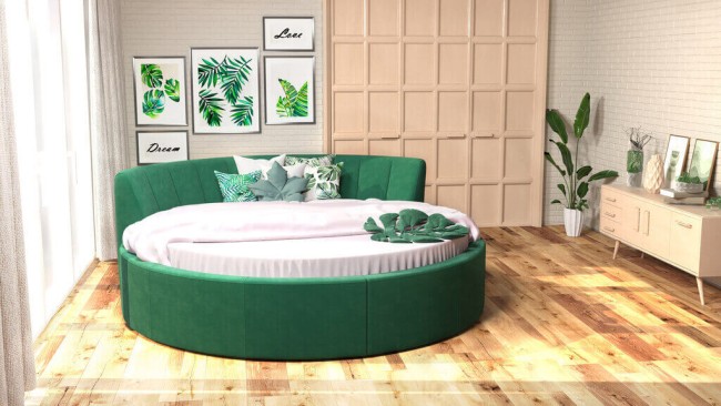 Круглая кровать Эллара