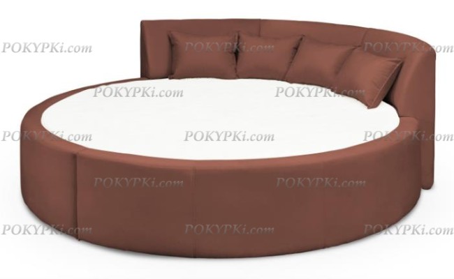 Круглая кровать Индира с матрасом Круглая кровать Индира с матрасом