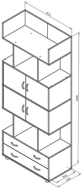 Шкаф комбинированный Дельта 5.03