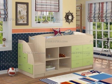 Кровать чердак Дюймовочка 4.1 Кровать чердак Дюймовочка 4.1