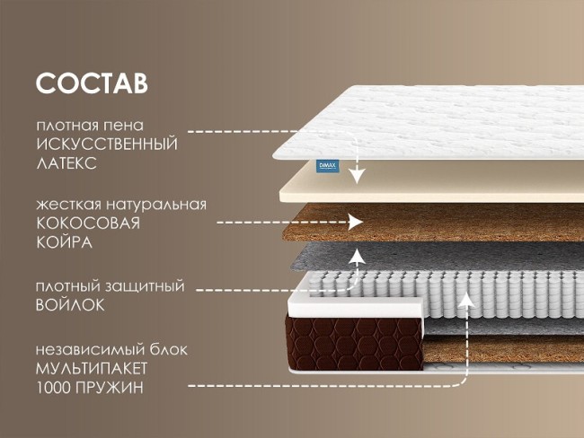 Матрас Мега хард медиум плюс