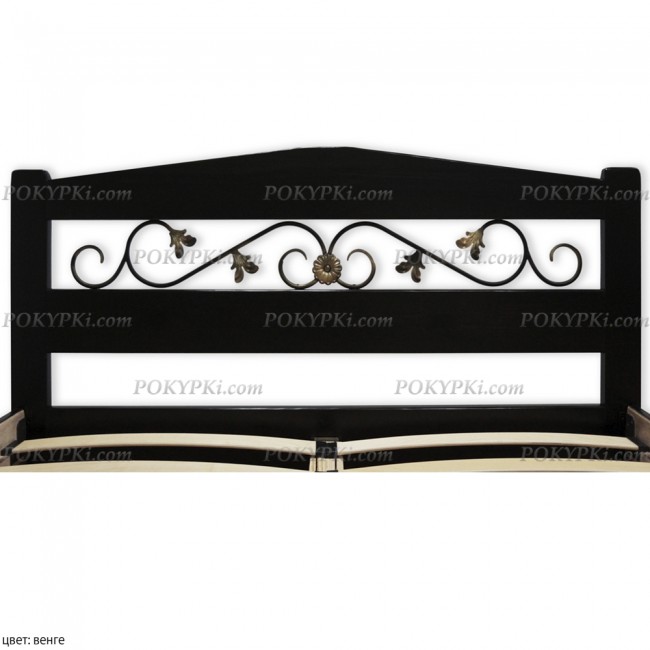 Кровать Жоржетта с кованым декором Кровать Жоржетта с кованым декором