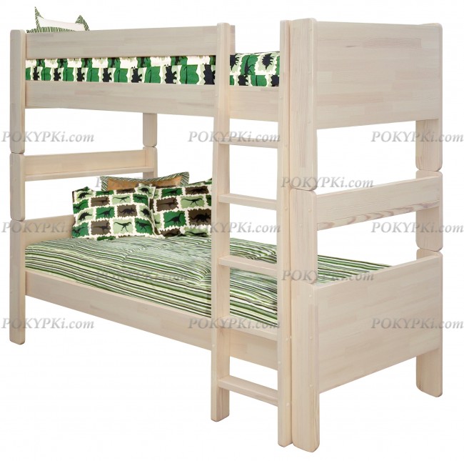 Двухъярусная кровать Лилия из массива сосны Двухъярусная кровать Лилия из массива сосны