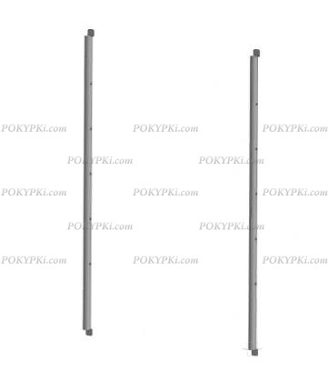 Рейлинг для крепления стола или полки "Хельга"