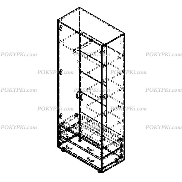 Детская комната Дельта композиция 12