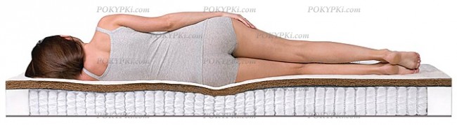 Жесткий пружинный матрас Жесткий пружинный матрас