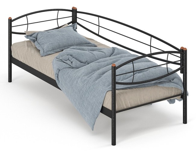 Металлическая кровать кушетка Аура Металлическая кровать кушетка Аура