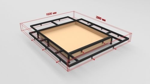 парящий механизм тип 3 с ящиком