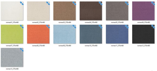 Ткань Рогожка Ромео Союз М