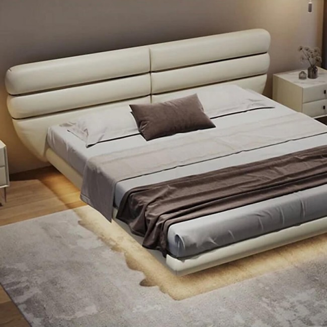 Парящая кровать с подсветкой Testiera Fly 13