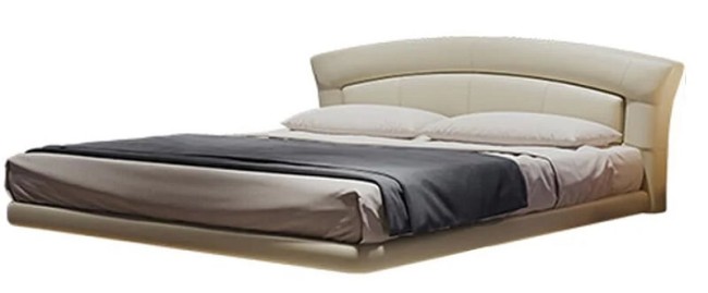 Парящая кровать с подсветкой Testiera Fly 12