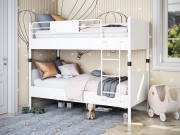 Двухъярусная белая кровать Дельта Лофт Двухъярусная белая кровать Дельта Лофт