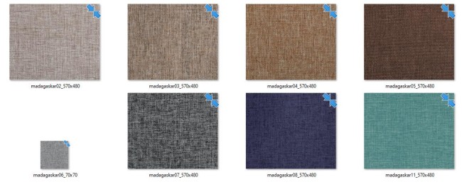 Ткань Рогожка Мадагаскар Союз М