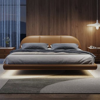 Парящая кровать с подсветкой Testiera Fly 14