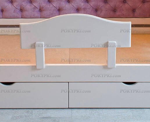 Кровать Ника, бортик "волна"