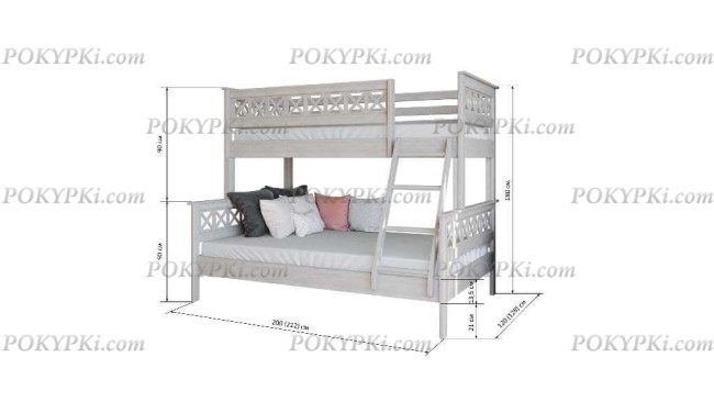 Кровать двухъярусная