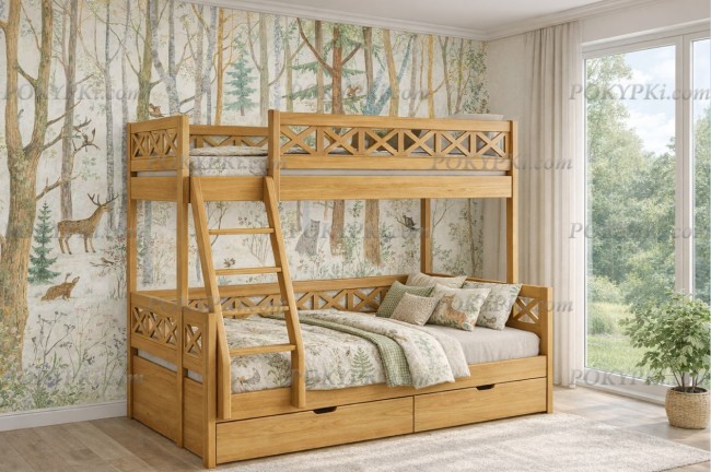 Кровать двухъярусная Каролина Кровать двухъярусная Каролина