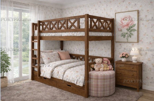 Кровать двухъярусная Каролина Кровать двухъярусная Каролина
