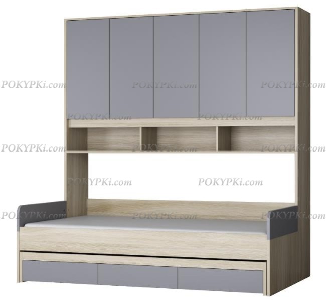 Кровать с антресолью Дельта Next 21.05