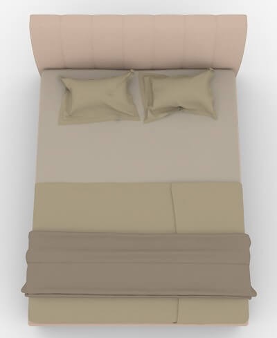 Кровать с мягкой спинкой Хлоя Кровать с мягкой спинкой Хлоя