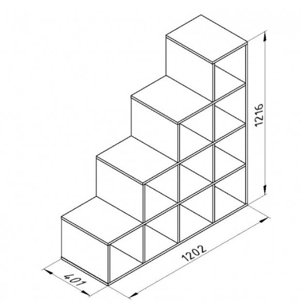 Шкаф концевой Дельта 14